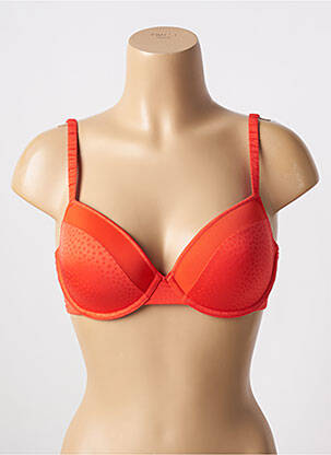 Sutien efect material satinat top sutien modelat portocalie ESPRIT femeie