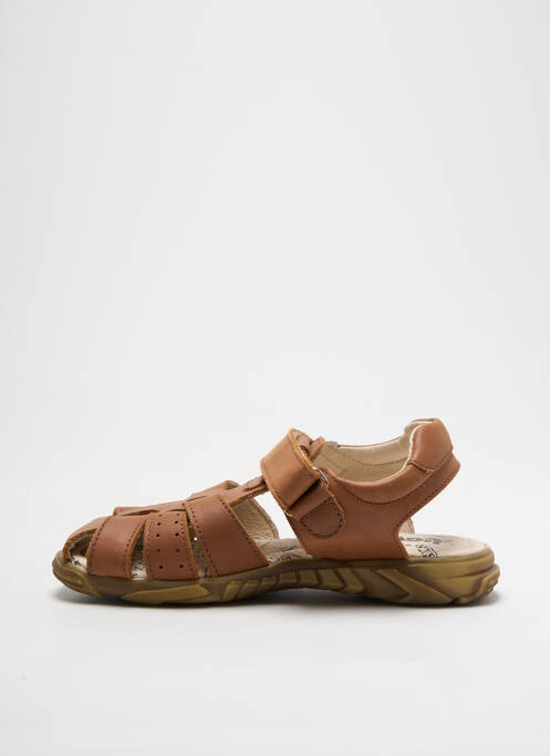 Sandale/Pantofi decupați maro BOPY băiat