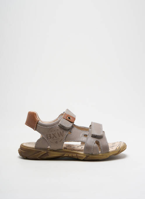 Sandale/Pantofi decupați gri BOPY băiat