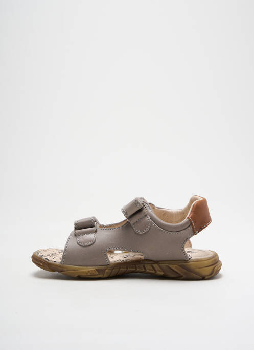 Sandale/Pantofi decupați gri BOPY băiat