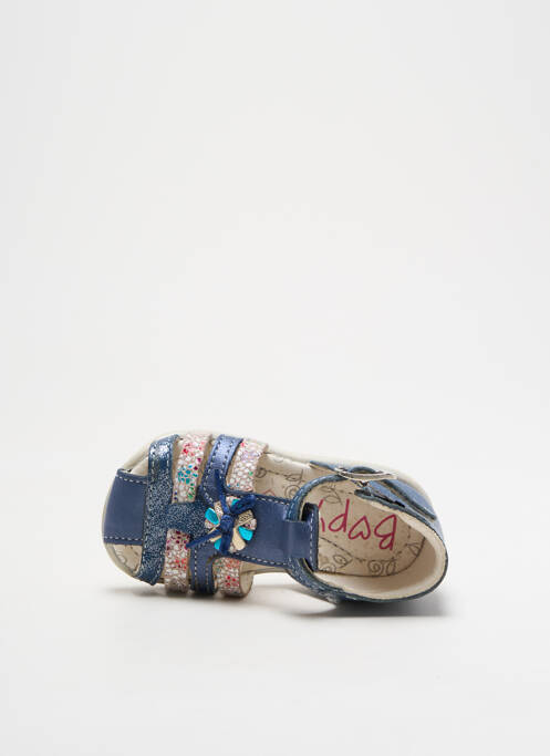 Sandale/Pantofi decupați albastru BOPY fată