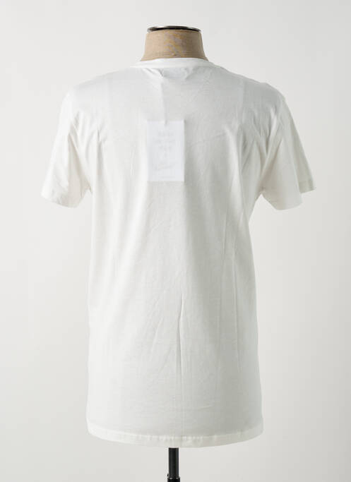 Tricou alb BASK IN THE SUN bărbat