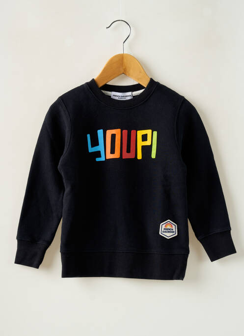 Hanorac negru FRENCH DISORDER băiat