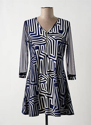 Rochie scurtă albastru MULTIPLES femeie