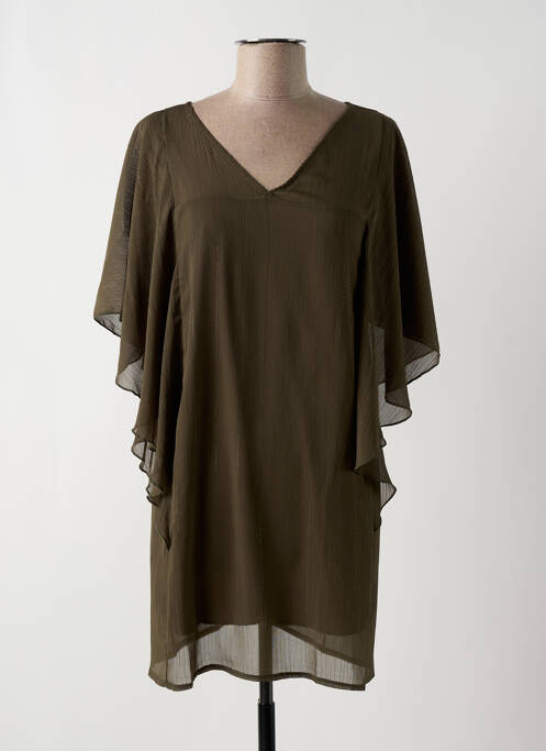 Tunică mâneci scurte verde MULTIPLES femeie