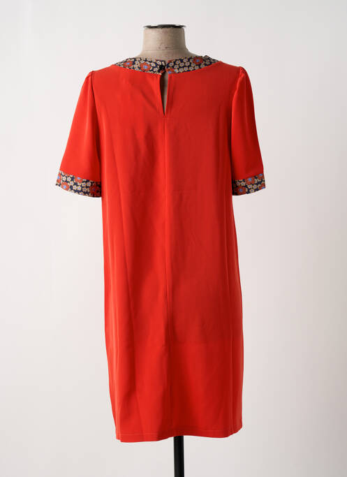 Rochie scurtă portocaliu MULTIPLES femeie