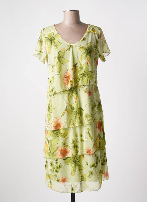 Rochie midi verde MULTIPLES femeie