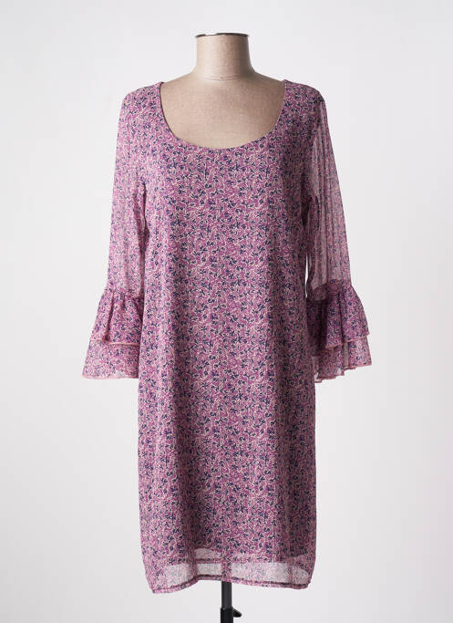 Rochie scurtă violet MULTIPLES femeie