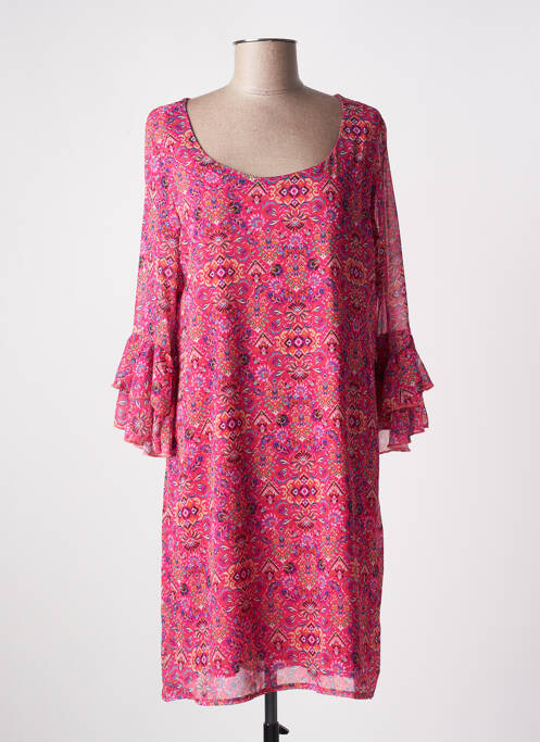 Rochie midi roz MULTIPLES femeie