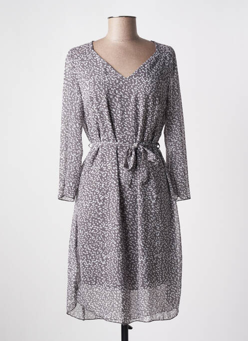 Rochie midi gri MULTIPLES femeie