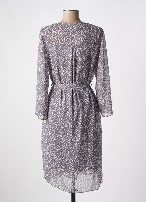 Rochie midi gri MULTIPLES femeie