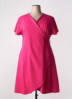 Rochie midi roz închis MULTIPLES femeie