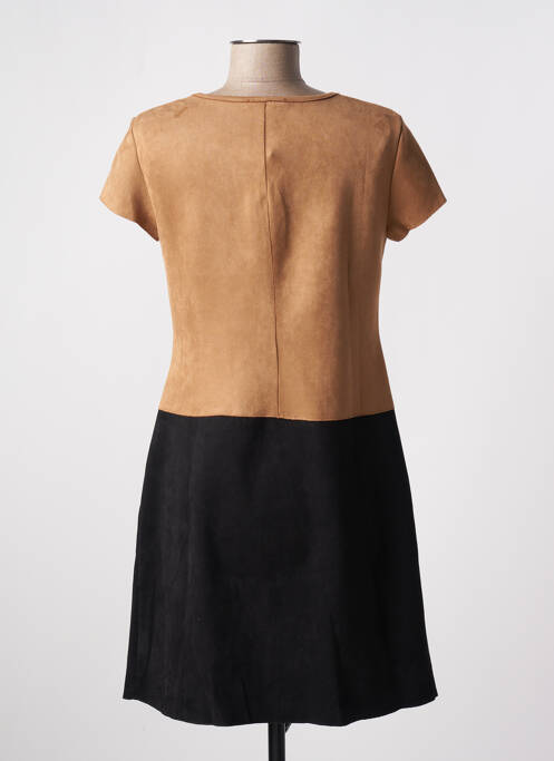 Rochie scurtă maro MULTIPLES femeie