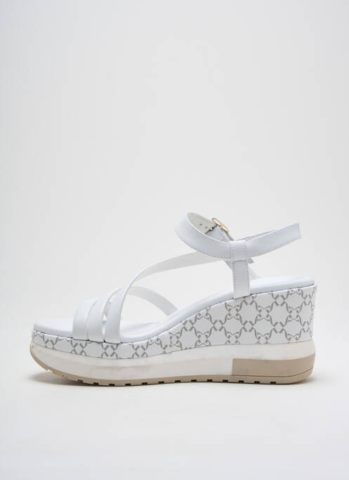 Sandale/Pantofi decupați alb NERO GIARDINI femeie