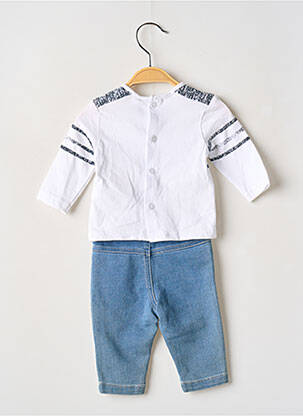 Set pantaloni talie elastică albastru 3 POMMES băiat