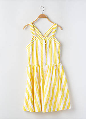 Rochie midi bretele subțiri bretele subțiri galben MAYORAL fată