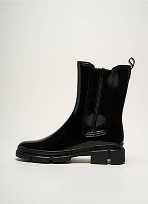 Botine/ghete umplută toc de 4 la 6 cm negru RIEKER femeie