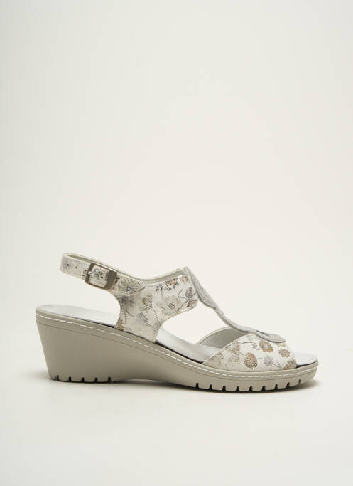 Sandale/Pantofi decupați alb SUAVE femeie