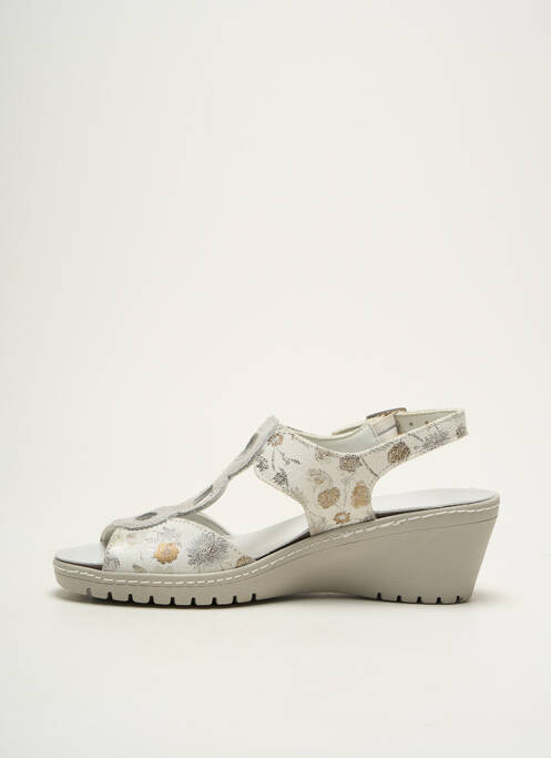 Sandale/Pantofi decupați alb SUAVE femeie