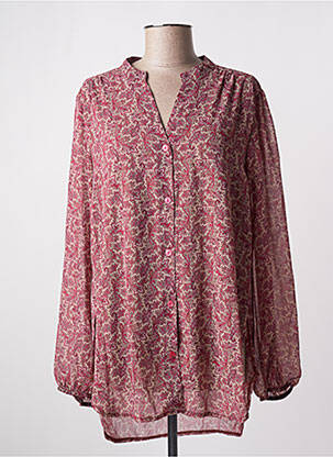Tunică mâneci lungi roz MULTIPLES femeie