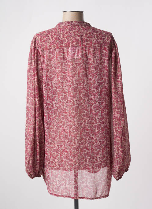 Tunică mâneci lungi roz MULTIPLES femeie