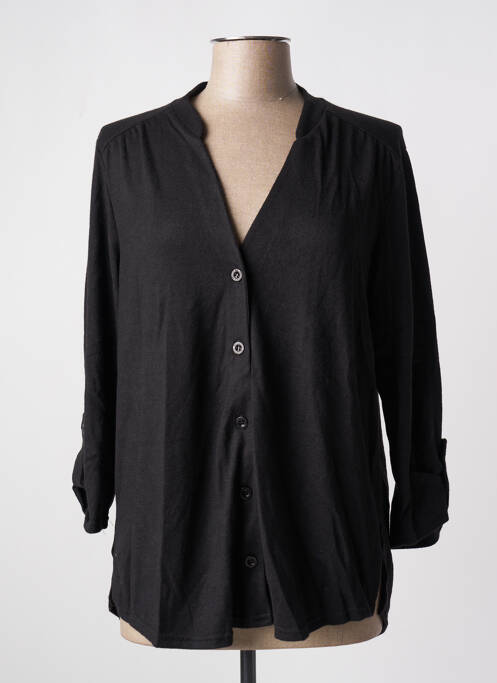 Vestă cu mâneci lungi negru MULTIPLES femeie