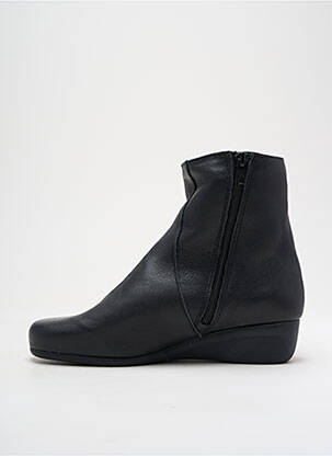 Botine/ghete umplută toc de 4 la 6 cm negru JMG HOUCKE femeie