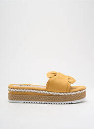 Espadrile platformă toc de 4 la 6 cm galben ELUE PAR NOUS femeie