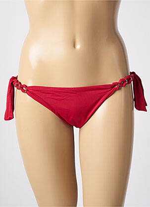 Chiloți de baie roșu AUBADE femeie