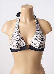 Sutien de costum de baie elasticitate top triunghiuri bej AUBADE femme