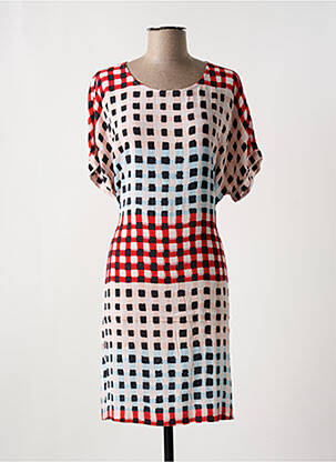 Rochie midi roșu SANDWICH femeie