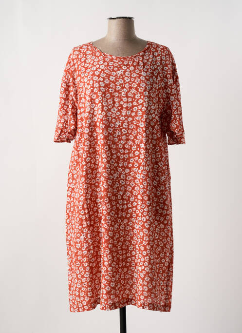 Rochie midi portocaliu ME-TISSE femeie