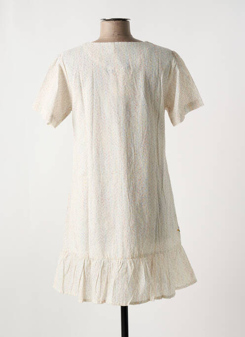 Rochie scurtă bej ME-TISSE femeie