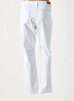 Pantalon drept elasticitate mărime normală alb LCDN femeie