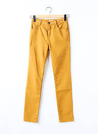 Pantalon slim elasticitate mărime normală galben LE PETIT BAIGNEUR femme