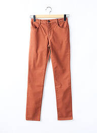 Pantalon slim elasticitate mărime normală maro LE PETIT BAIGNEUR femme