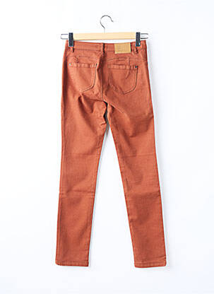 Pantalon slim elasticitate mărime normală maro LE PETIT BAIGNEUR femeie
