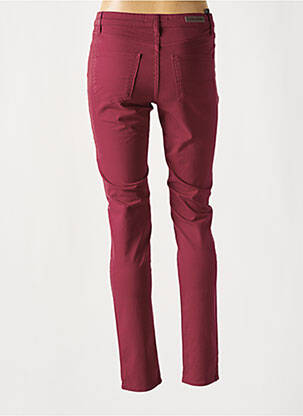 Pantalon slim elasticitate mărime normală roșu LCDN femeie