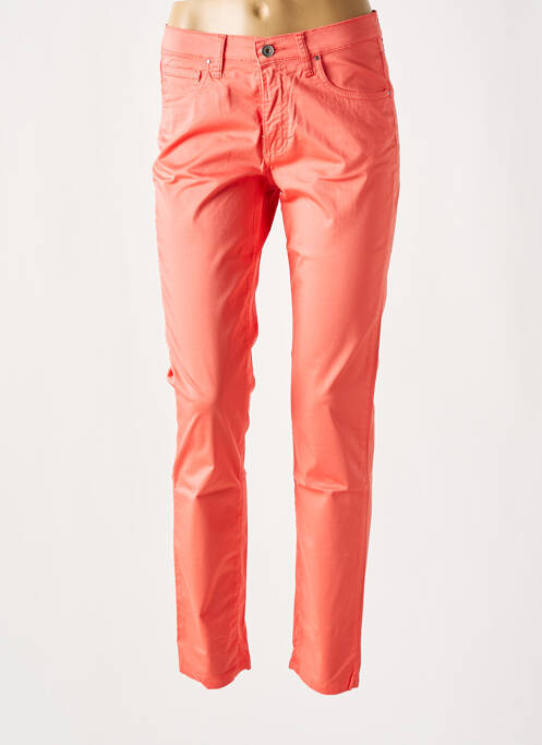 Pantalon slim portocaliu LCDN femeie