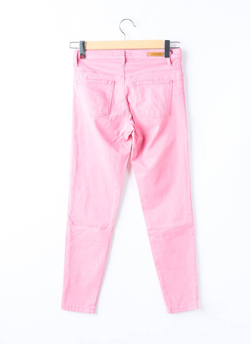 Pantalon slim roz LCDN femeie