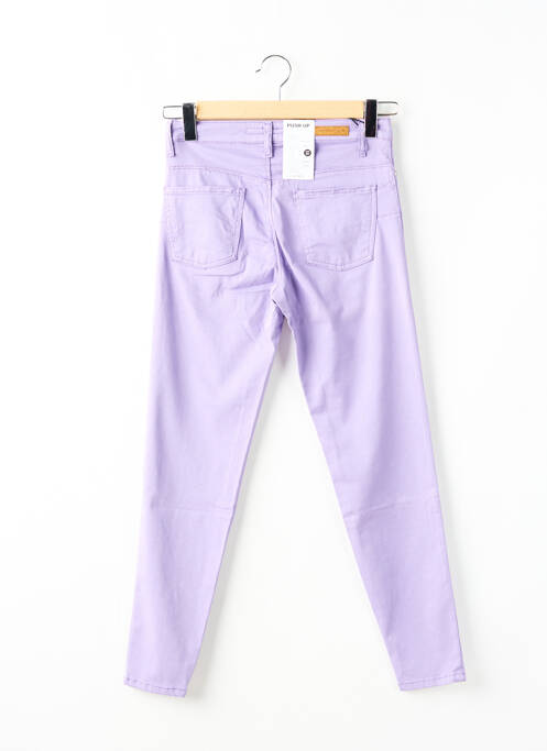 Pantalon slim violet LCDN femeie