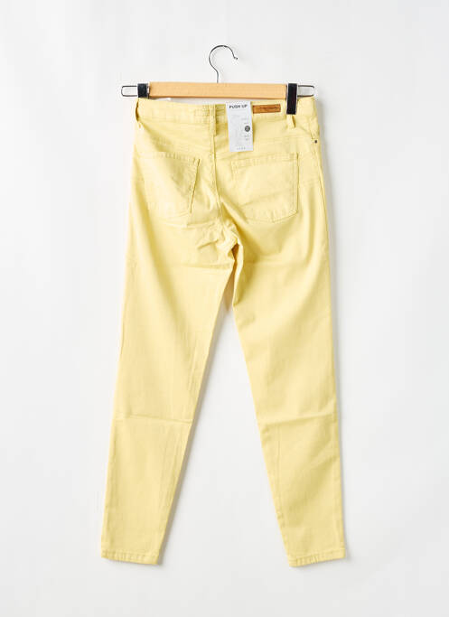 Pantalon slim galben LCDN femeie