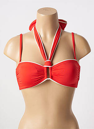 Sutien de costum de baie roșu AUBADE femeie