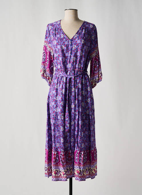 Rochie lungă violet NARA femeie