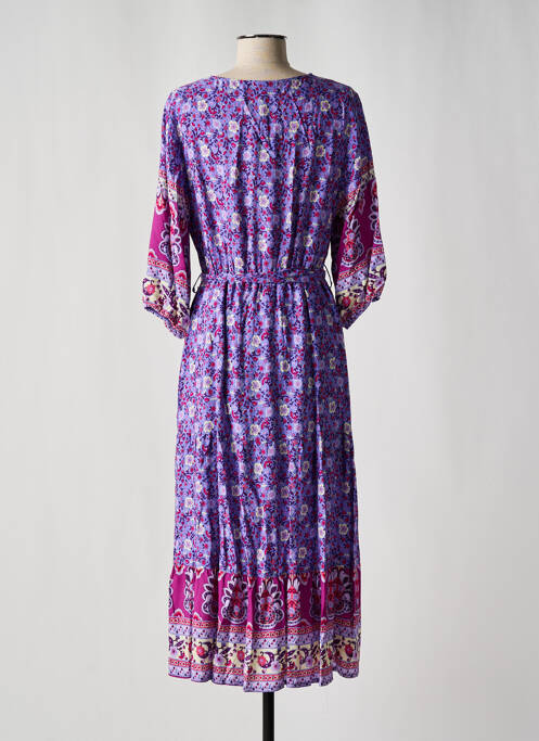 Rochie lungă violet NARA femeie