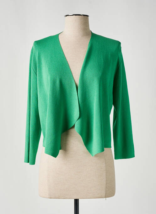 Vestă cu mâneci lungi verde BARBARA LEBEK femeie