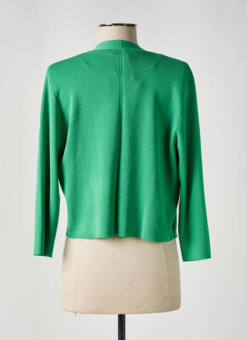 Vestă cu mâneci lungi verde BARBARA LEBEK femeie