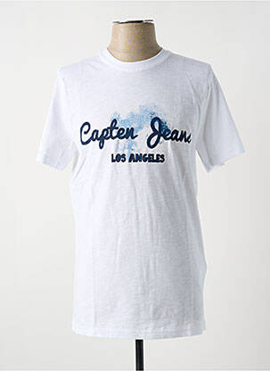 Tricou alb CAP 10 TEN bărbat