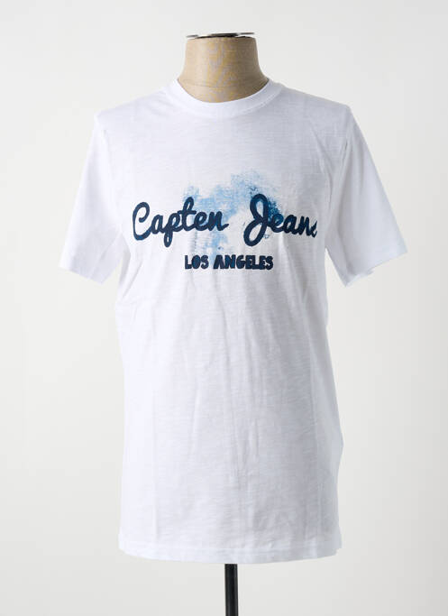 Tricou alb CAP 10 TEN bărbat