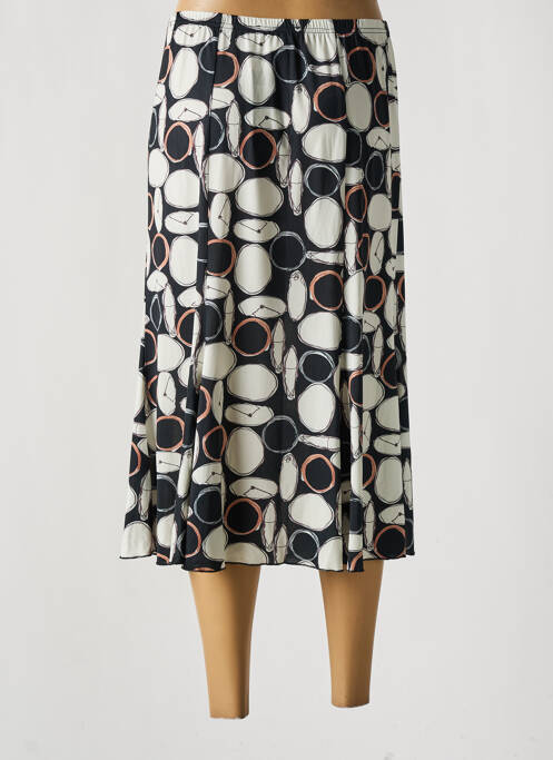 Fustă midi negru TELMAIL femeie